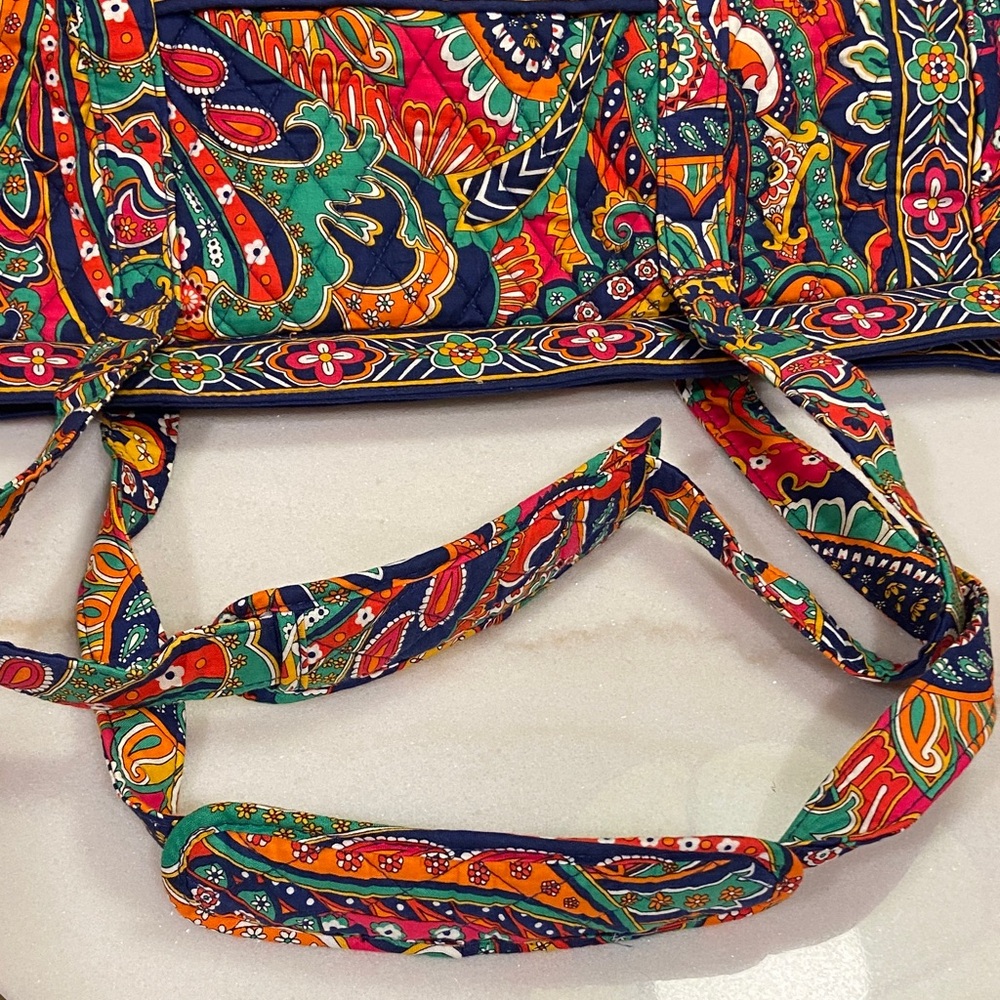 Vera Bradley Multicolor Paisley Tote - Picture 6 of 6
